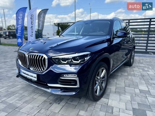 Синий БМВ Х5, объемом двигателя 3 л и пробегом 145 тыс. км за 55900 $, фото 7 на Automoto.ua