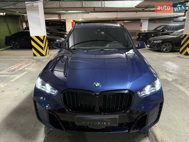 Синий БМВ Х5, объемом двигателя 3 л и пробегом 75 тыс. км за 59500 $, фото 4 на Automoto.ua