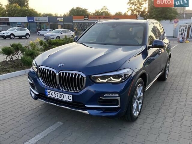 Синій БМВ Х5, об'ємом двигуна 3 л та пробігом 39 тис. км за 43300 $, фото 5 на Automoto.ua