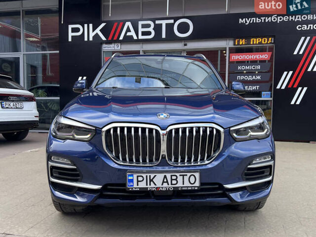 Синий БМВ Х5, объемом двигателя 3 л и пробегом 91 тыс. км за 59900 $, фото 2 на Automoto.ua