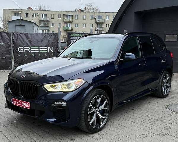 Синій БМВ Х5, об'ємом двигуна 4.39 л та пробігом 109 тис. км за 58000 $, фото 1 на Automoto.ua