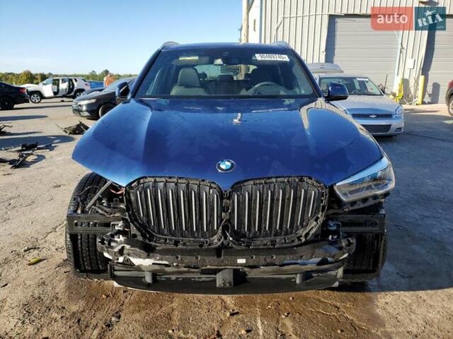 Синий БМВ Х5, объемом двигателя 3 л и пробегом 49 тыс. км за 19500 $, фото 4 на Automoto.ua