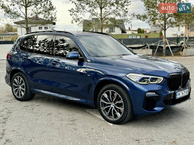 Синий БМВ Х5, объемом двигателя 3 л и пробегом 150 тыс. км за 62500 $, фото 5 на Automoto.ua