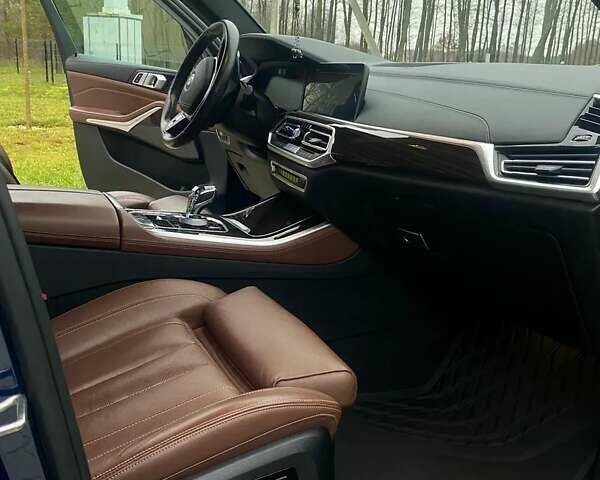 Синий БМВ Х5, объемом двигателя 3 л и пробегом 80 тыс. км за 45000 $, фото 4 на Automoto.ua