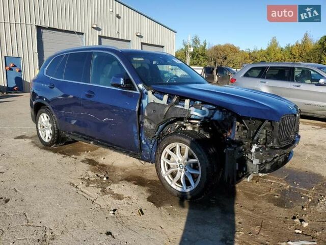 Синий БМВ Х5, объемом двигателя 3 л и пробегом 49 тыс. км за 19500 $, фото 3 на Automoto.ua