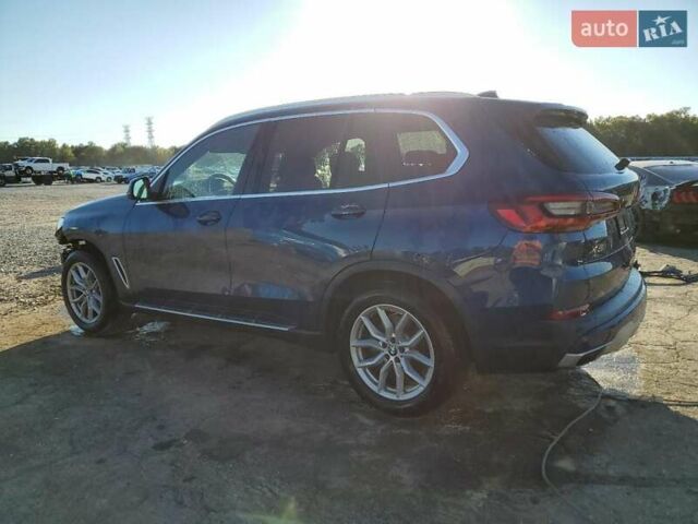 Синий БМВ Х5, объемом двигателя 3 л и пробегом 49 тыс. км за 19500 $, фото 1 на Automoto.ua