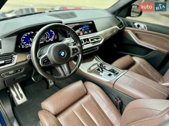 Синий БМВ Х5, объемом двигателя 3 л и пробегом 150 тыс. км за 62500 $, фото 24 на Automoto.ua