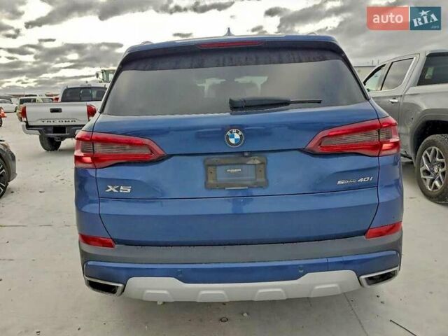 Синий БМВ Х5, объемом двигателя 3 л и пробегом 148 тыс. км за 22900 $, фото 7 на Automoto.ua