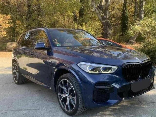 Синий БМВ Х5, объемом двигателя 3 л и пробегом 56 тыс. км за 32100 $, фото 1 на Automoto.ua
