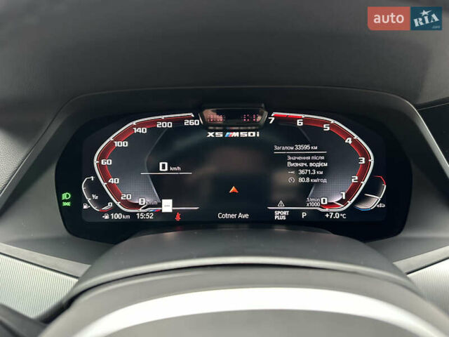 Синий БМВ Х5, объемом двигателя 4.39 л и пробегом 33 тыс. км за 61850 $, фото 32 на Automoto.ua