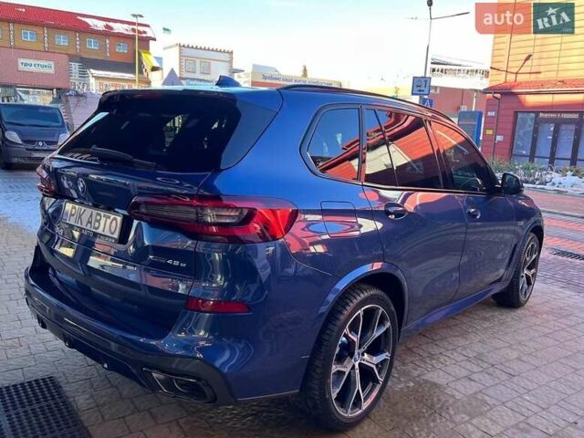 Синий БМВ Х5, объемом двигателя 3 л и пробегом 55 тыс. км за 78900 $, фото 8 на Automoto.ua