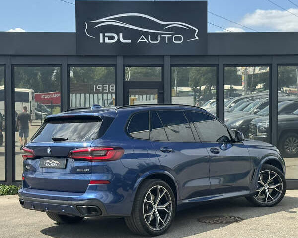 Синий БМВ Х5, объемом двигателя 3 л и пробегом 46 тыс. км за 56500 $, фото 11 на Automoto.ua