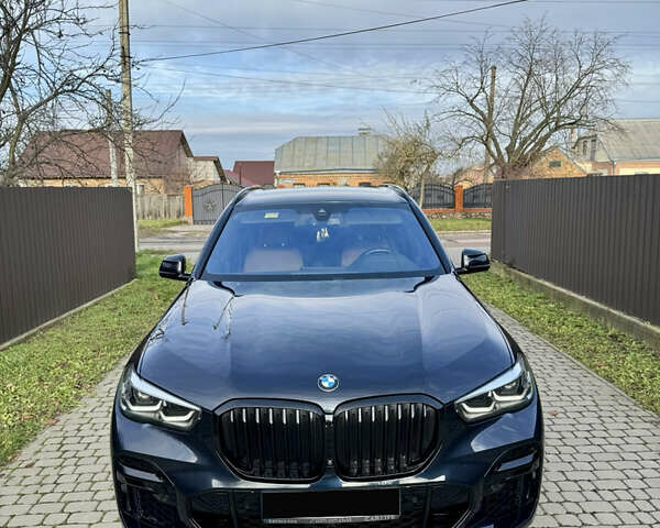 Синій БМВ Х5, об'ємом двигуна 2.99 л та пробігом 98 тис. км за 65550 $, фото 1 на Automoto.ua