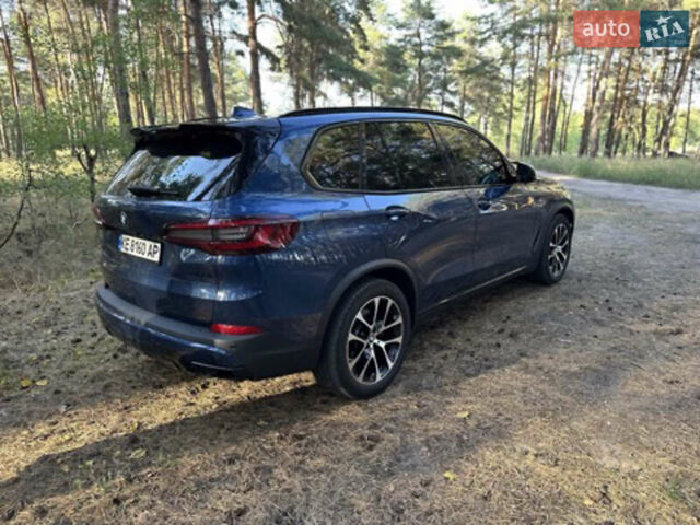 Синий БМВ Х5, объемом двигателя 3 л и пробегом 45 тыс. км за 58000 $, фото 6 на Automoto.ua
