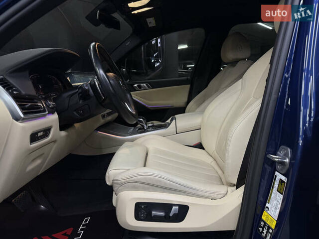 Синий БМВ Х5, объемом двигателя 3 л и пробегом 42 тыс. км за 61500 $, фото 18 на Automoto.ua