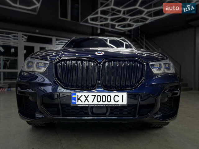 Синий БМВ Х5, объемом двигателя 3 л и пробегом 56 тыс. км за 72900 $, фото 21 на Automoto.ua