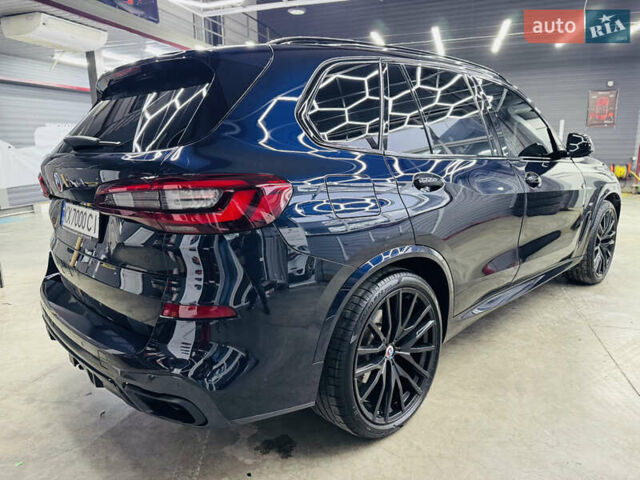 Синий БМВ Х5, объемом двигателя 3 л и пробегом 56 тыс. км за 72900 $, фото 7 на Automoto.ua