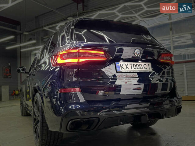 Синий БМВ Х5, объемом двигателя 3 л и пробегом 56 тыс. км за 72900 $, фото 15 на Automoto.ua