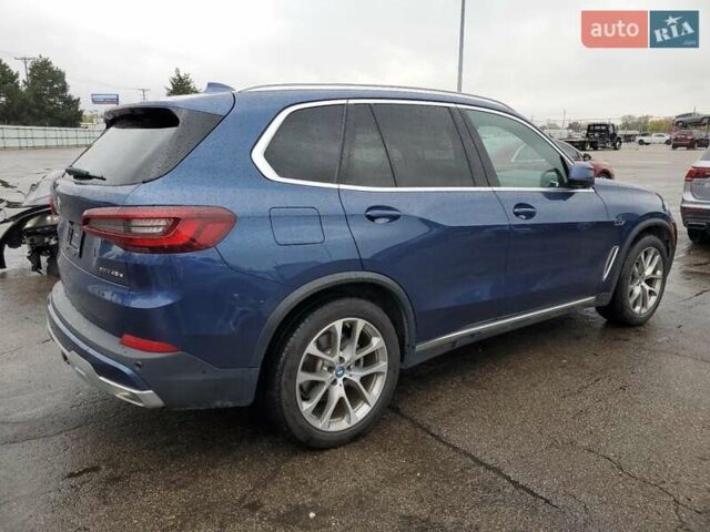 Синий БМВ Х5, объемом двигателя 3 л и пробегом 138 тыс. км за 24300 $, фото 2 на Automoto.ua