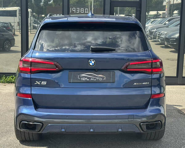 Синий БМВ Х5, объемом двигателя 3 л и пробегом 46 тыс. км за 56500 $, фото 10 на Automoto.ua