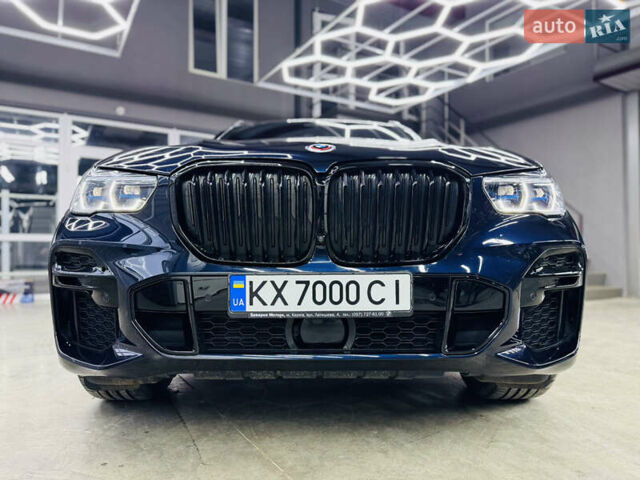 Синий БМВ Х5, объемом двигателя 3 л и пробегом 56 тыс. км за 72900 $, фото 24 на Automoto.ua