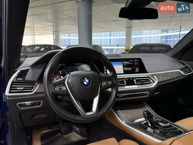 Синий БМВ Х5, объемом двигателя 3 л и пробегом 46 тыс. км за 66500 $, фото 23 на Automoto.ua