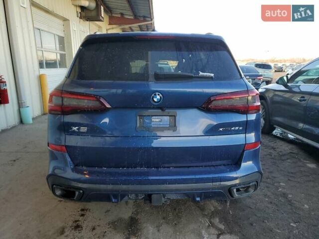Синий БМВ Х5, объемом двигателя 3 л и пробегом 15 тыс. км за 30000 $, фото 2 на Automoto.ua