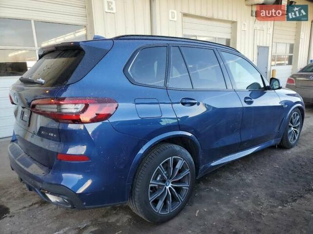 Синий БМВ Х5, объемом двигателя 3 л и пробегом 15 тыс. км за 30000 $, фото 3 на Automoto.ua