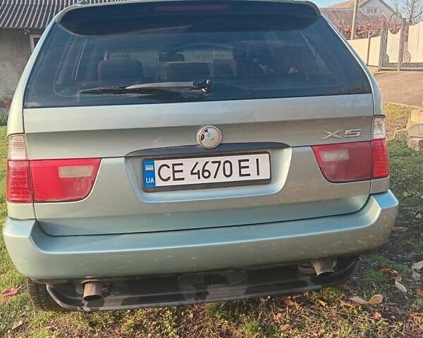 Зеленый БМВ Х5, объемом двигателя 3 л и пробегом 225 тыс. км за 8000 $, фото 2 на Automoto.ua