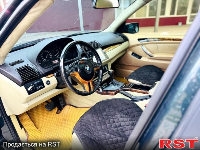 Зеленый БМВ Х5, объемом двигателя 3 л и пробегом 350 тыс. км за 6100 $, фото 10 на Automoto.ua