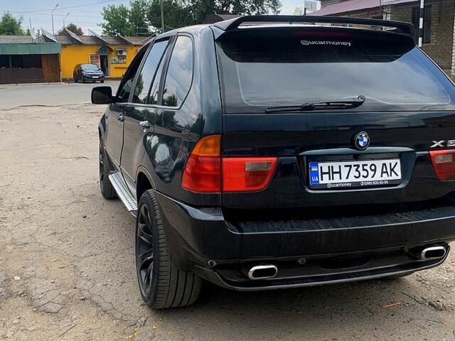 Зеленый БМВ Х5, объемом двигателя 3 л и пробегом 350 тыс. км за 7600 $, фото 3 на Automoto.ua