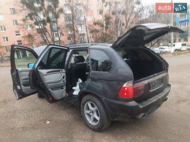 Зеленый БМВ Х5, объемом двигателя 3 л и пробегом 318 тыс. км за 3777 $, фото 2 на Automoto.ua