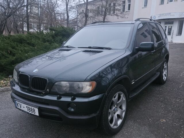 Зеленый БМВ Х5, объемом двигателя 3 л и пробегом 307 тыс. км за 4700 $, фото 3 на Automoto.ua