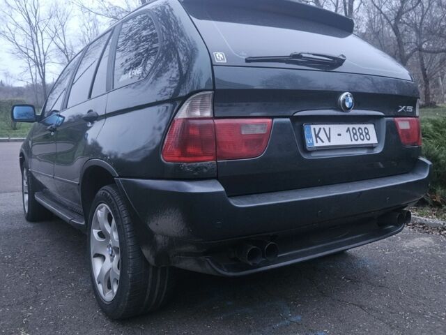 Зеленый БМВ Х5, объемом двигателя 3 л и пробегом 307 тыс. км за 4700 $, фото 2 на Automoto.ua