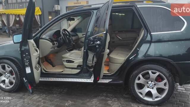 Зеленый БМВ Х5, объемом двигателя 4.4 л и пробегом 235 тыс. км за 6700 $, фото 2 на Automoto.ua