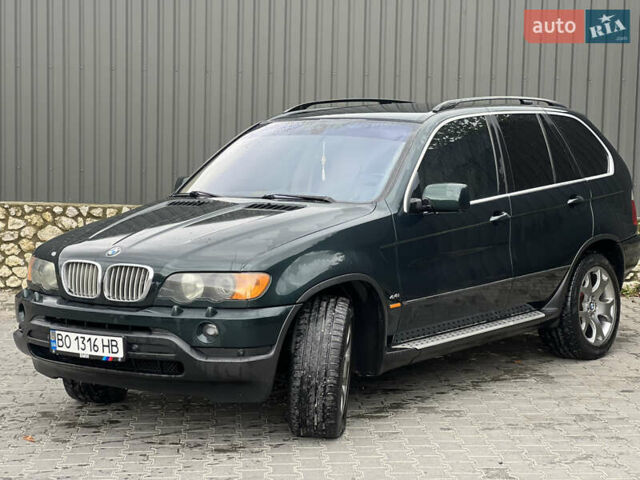 БМВ Х5 2002 в Тернополе на Automoto.ua Зеленый БМВ Х5, объемом двигателя 4.4 л и пробегом 269 тыс. км за 6599 $, фото 5 на Automoto.ua