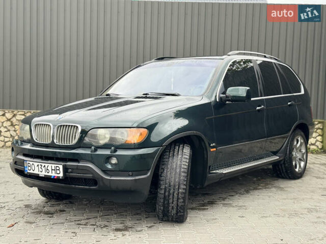 БМВ Х5 2002 в Тернополе на Automoto.ua Зеленый БМВ Х5, объемом двигателя 4.4 л и пробегом 269 тыс. км за 6599 $, фото 13 на Automoto.ua