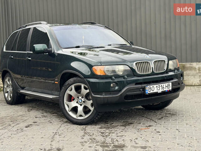 БМВ Х5 2002 в Тернополе на Automoto.ua Зеленый БМВ Х5, объемом двигателя 4.4 л и пробегом 269 тыс. км за 6599 $, фото 10 на Automoto.ua