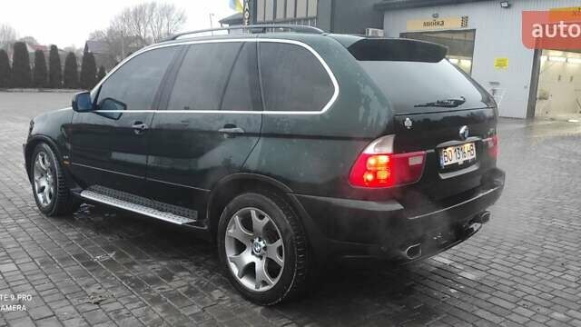 Зеленый БМВ Х5, объемом двигателя 4.4 л и пробегом 235 тыс. км за 6700 $, фото 4 на Automoto.ua