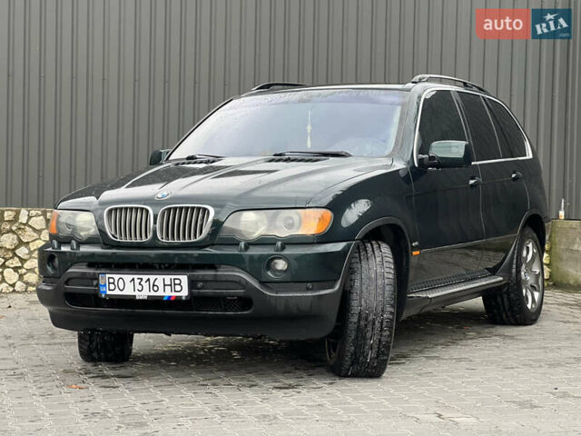 БМВ Х5 2002 в Тернополе на Automoto.ua Зеленый БМВ Х5, объемом двигателя 4.4 л и пробегом 269 тыс. км за 6599 $, фото 6 на Automoto.ua