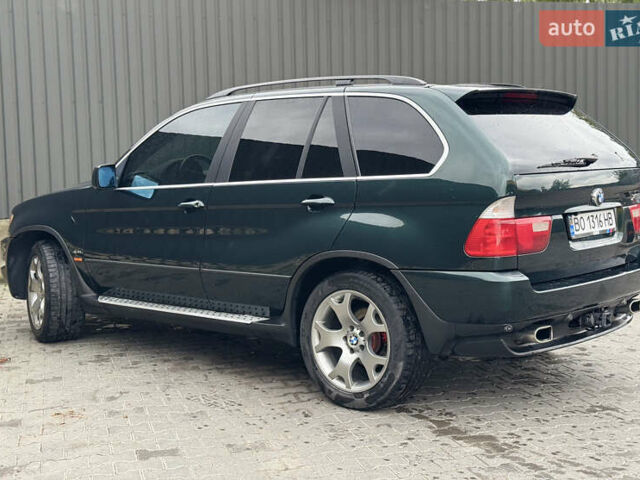 БМВ Х5 2002 в Тернополе на Automoto.ua Зеленый БМВ Х5, объемом двигателя 4.4 л и пробегом 269 тыс. км за 6599 $, фото 62 на Automoto.ua