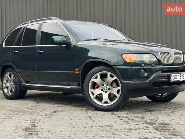 БМВ Х5 2002 в Тернополе на Automoto.ua Зеленый БМВ Х5, объемом двигателя 4.4 л и пробегом 269 тыс. км за 6599 $, фото 11 на Automoto.ua