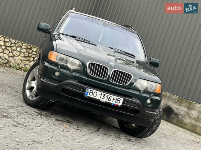 БМВ Х5 2002 в Тернополе на Automoto.ua Зеленый БМВ Х5, объемом двигателя 4.4 л и пробегом 269 тыс. км за 6599 $, фото 2 на Automoto.ua