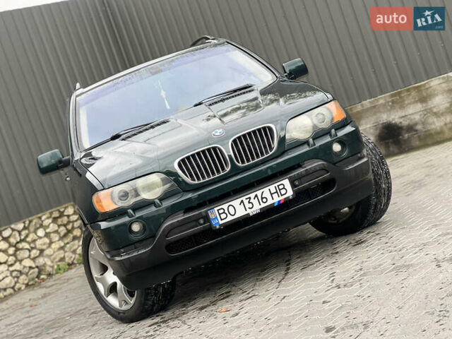 БМВ Х5 2002 в Тернополе на Automoto.ua Зеленый БМВ Х5, объемом двигателя 4.4 л и пробегом 269 тыс. км за 6599 $, фото 1 на Automoto.ua