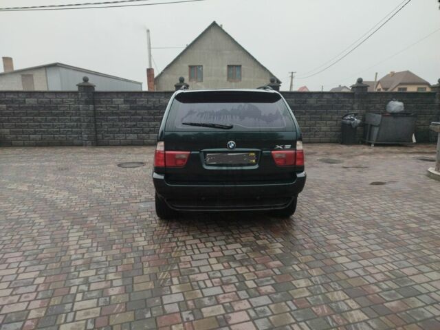 Зеленый БМВ Х5, объемом двигателя 3 л и пробегом 267 тыс. км за 4539 $, фото 1 на Automoto.ua