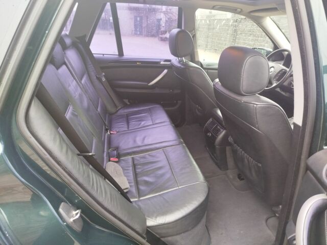 Зеленый БМВ Х5, объемом двигателя 3 л и пробегом 267 тыс. км за 4539 $, фото 7 на Automoto.ua