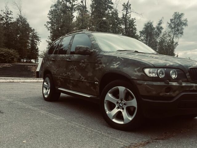 Зеленый БМВ Х5, объемом двигателя 3 л и пробегом 250 тыс. км за 5000 $, фото 1 на Automoto.ua