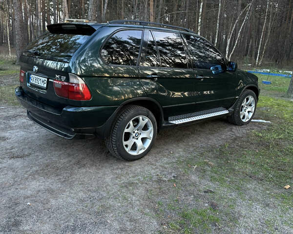 Зеленый БМВ Х5, объемом двигателя 3 л и пробегом 311 тыс. км за 9500 $, фото 5 на Automoto.ua