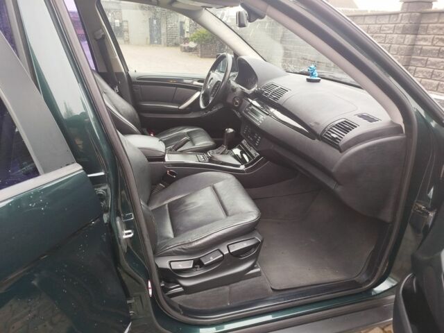 Зеленый БМВ Х5, объемом двигателя 3 л и пробегом 267 тыс. км за 4539 $, фото 5 на Automoto.ua