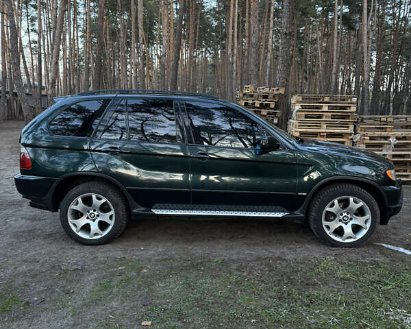 Зеленый БМВ Х5, объемом двигателя 3 л и пробегом 311 тыс. км за 9500 $, фото 4 на Automoto.ua